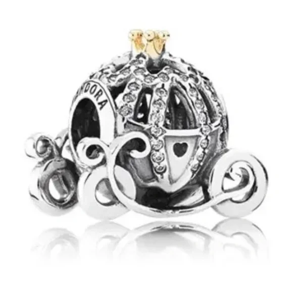 Pandora Disney Cinderella Pumpkin charm - Picture 1 of 9